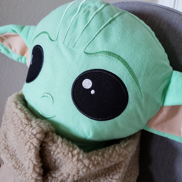 Disney Other Star Wars Baby Yoda Pillow Poshmark